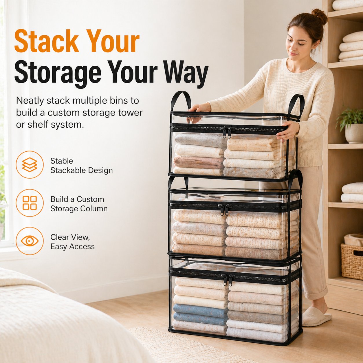 Clear the Clutter, Not Your Wallet – Now 50% OFF! 🏷️✨The ultimate grab-and-go storage solution for books, toys, and media. 📚🧸 See everything, find anything, and save big today! 💨
