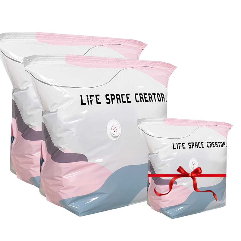 🔥 Buy 3 Get 2 FREE (Ends Today!) ⏳ No-Pump 3D Vacuum Storage Bags 📦 Save 80% Space Instantly ✨