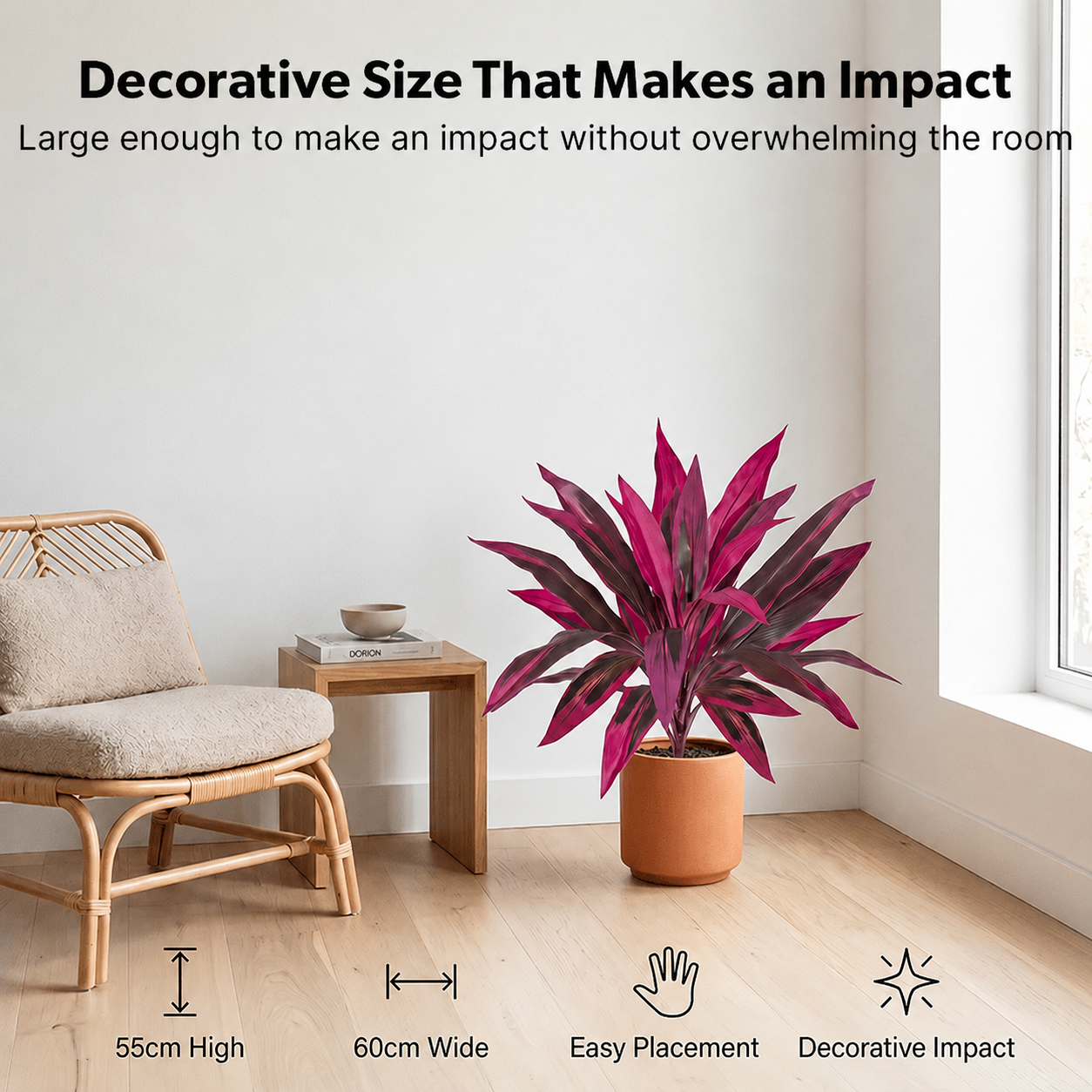 🎁 Celebrate Mom with 50% OFF sitewide! - Artificial Boston Fern & Dragon's Blood Tree Plants