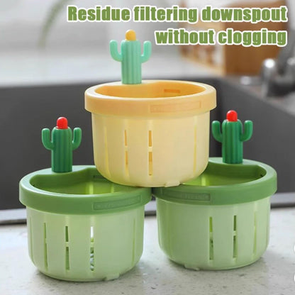 🔥 [Buy 1 Get 1 FREE]!💥 One press to dump, zero touch to clean! 🌵 Keep your hands dry and your sink sparkling. ✨