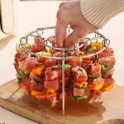💥The Ultimate Upgrade for Your Kitchen🥩Vertical barbecue grill for grilling skewers🍤