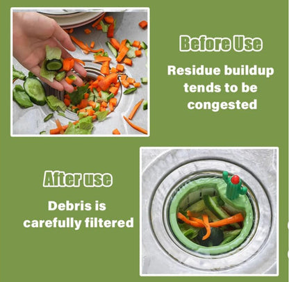 🔥 [Buy 1 Get 1 FREE]!💥 One press to dump, zero touch to clean! 🌵 Keep your hands dry and your sink sparkling. ✨