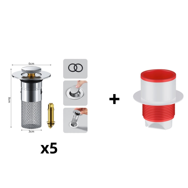 🎁 TODAY ONLY: Save 55% While Stocks Last! ✨ Upgrade Your Sink in 2 Seconds! ✨ Anti-Clogging Stainless Steel Filter 🛡️