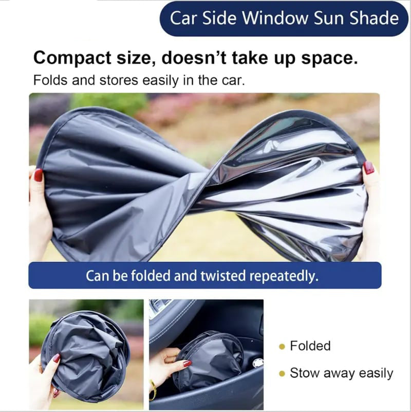 🔥 BOGO DEAL: Universal Car Window Sunshade - UV Protection & Privacy