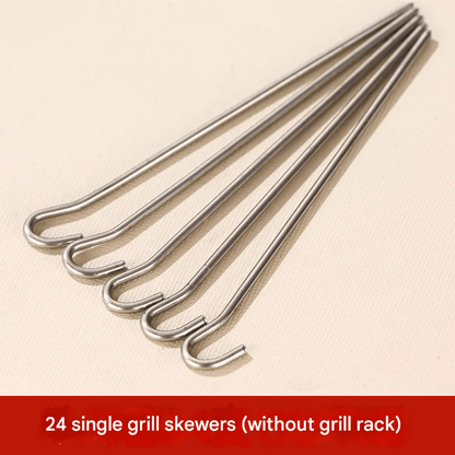 💥The Ultimate Upgrade for Your Kitchen🥩Vertical barbecue grill for grilling skewers🍤
