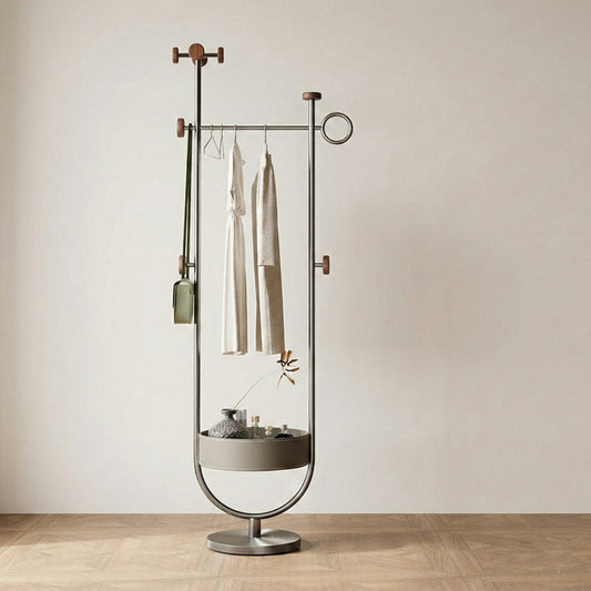 Modern Bedside Organizer & Coat Rack