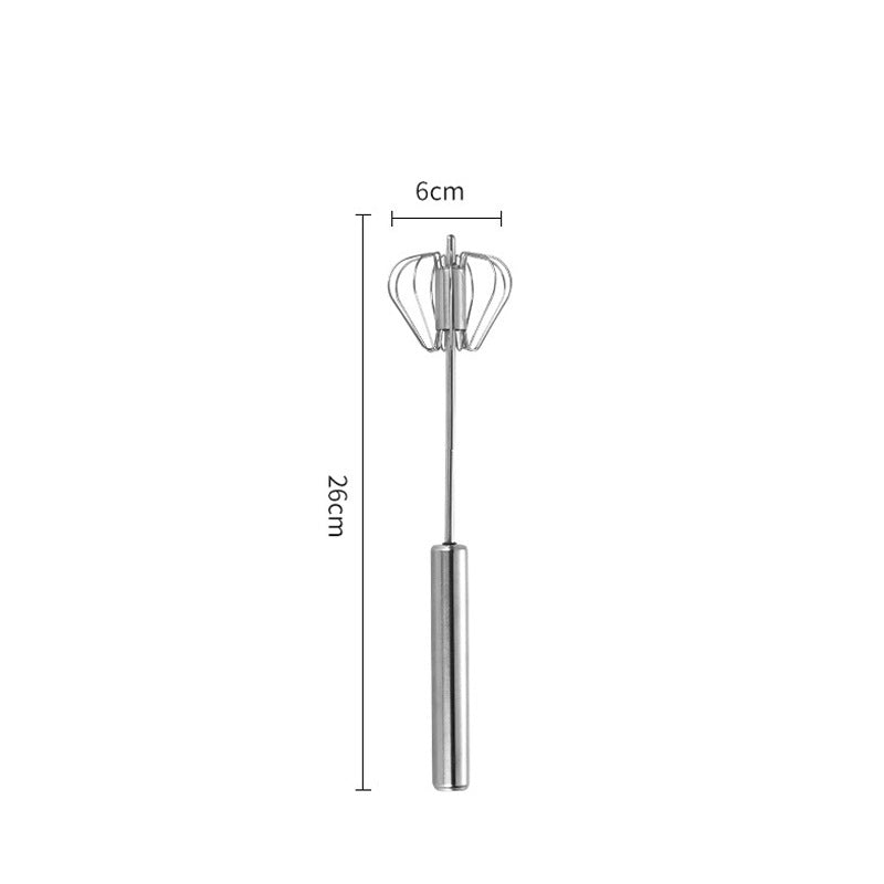 🔥 BUY 1 GET 1 FREE | Stainless Steel Push-Down Egg Beater