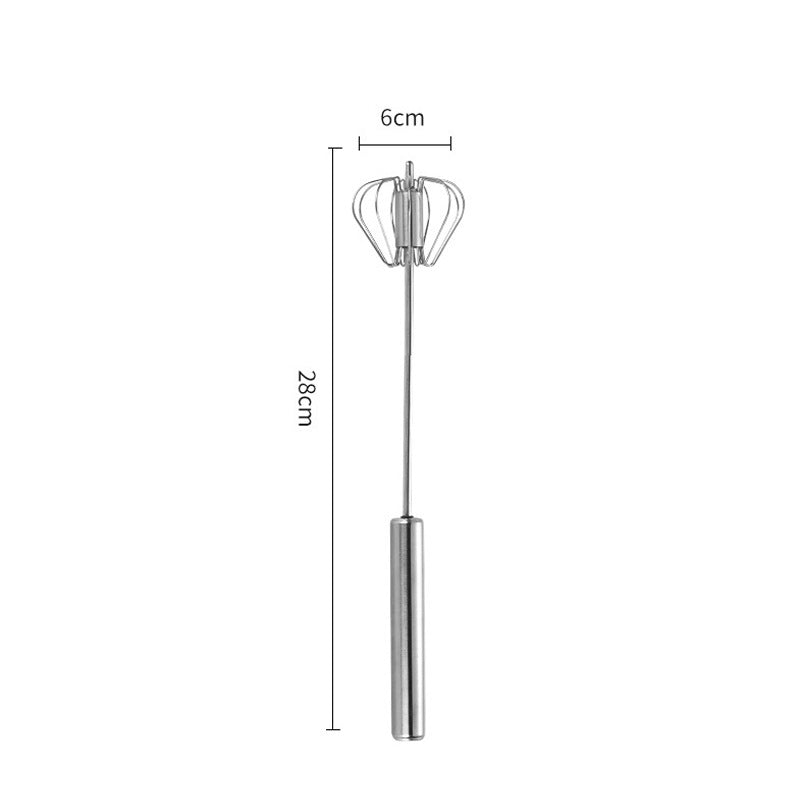 🔥 BUY 1 GET 1 FREE | Stainless Steel Push-Down Egg Beater