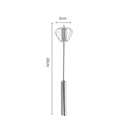 🔥 BUY 1 GET 1 FREE | Stainless Steel Push-Down Egg Beater
