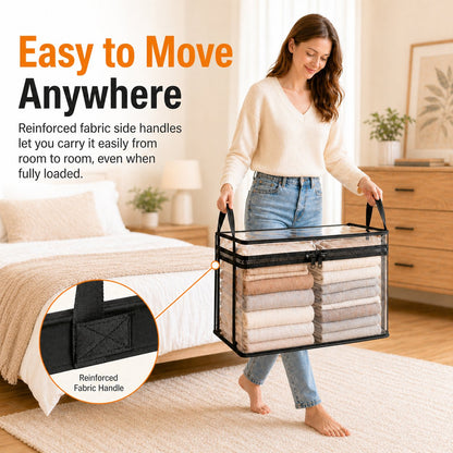 Clear the Clutter, Not Your Wallet – Now 50% OFF! 🏷️✨The ultimate grab-and-go storage solution for books, toys, and media. 📚🧸 See everything, find anything, and save big today! 💨