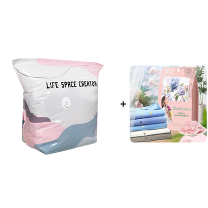 50% OFF Ends Soon! ⏳ Last Few Hours No-Pump Large Vacuum Compression Bags 🏡 Maximize Your Space NOW! 🚀💨