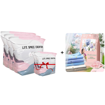 50% OFF Ends Soon! ⏳ Last Few Hours No-Pump Large Vacuum Compression Bags 🏡 Maximize Your Space NOW! 🚀💨