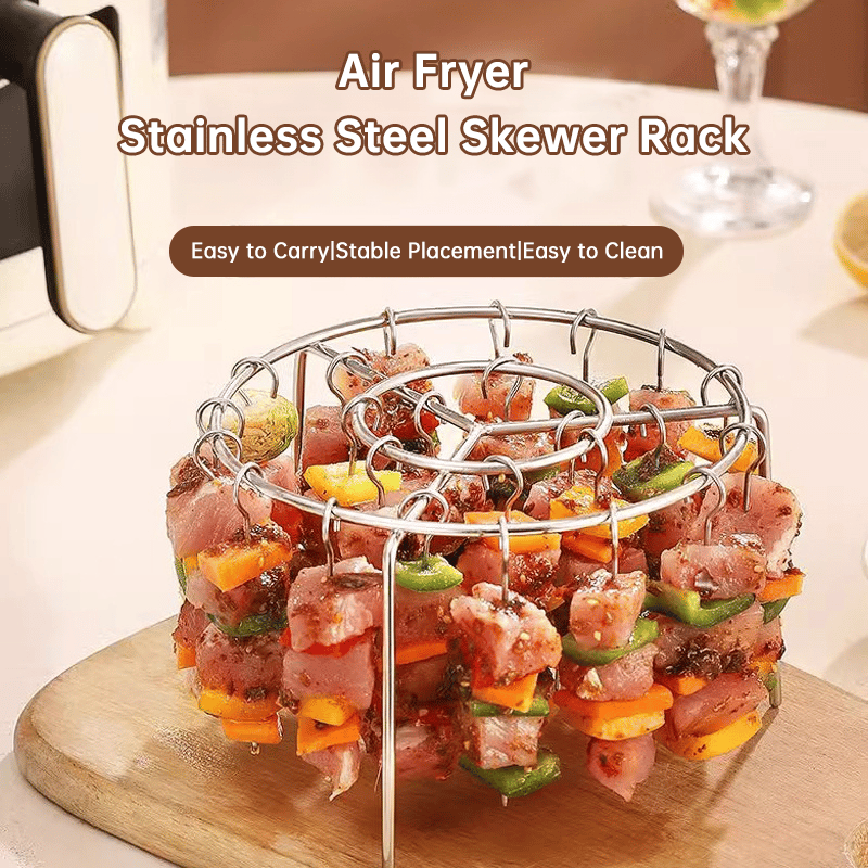 💥The Ultimate Upgrade for Your Kitchen🥩Vertical barbecue grill for grilling skewers🍤