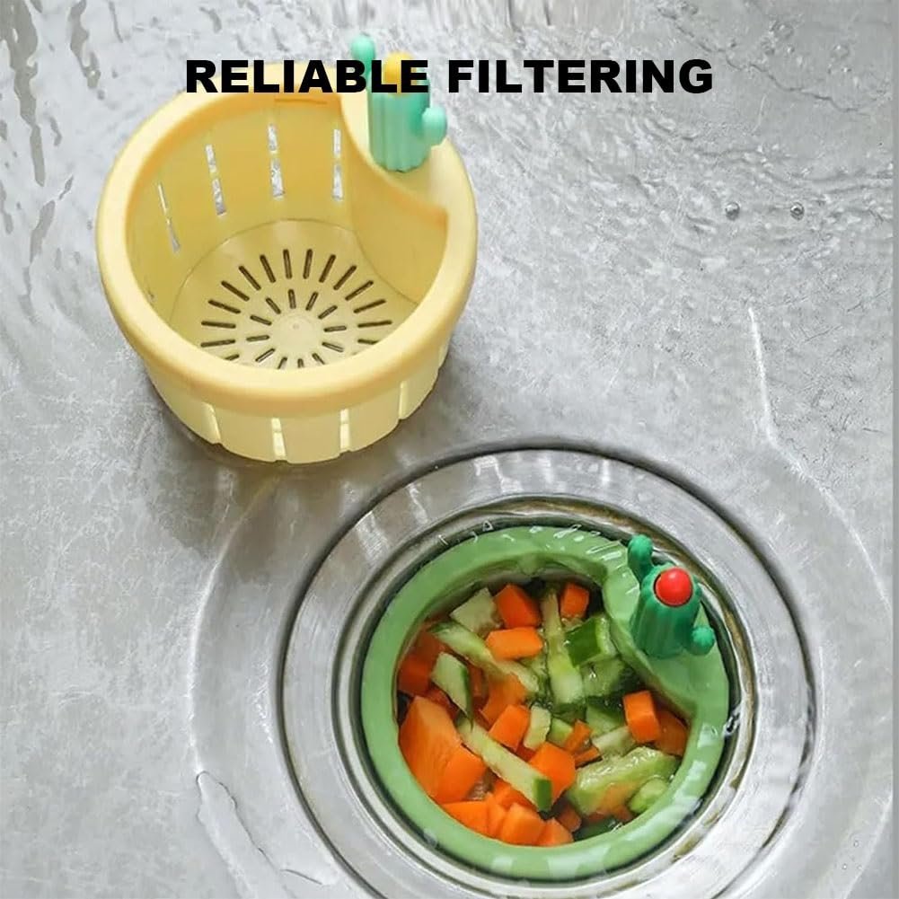 🔥 [Buy 1 Get 1 FREE]!💥 One press to dump, zero touch to clean! 🌵 Keep your hands dry and your sink sparkling. ✨