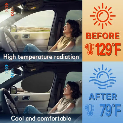 🔥 BOGO DEAL: Universal Car Window Sunshade - UV Protection & Privacy