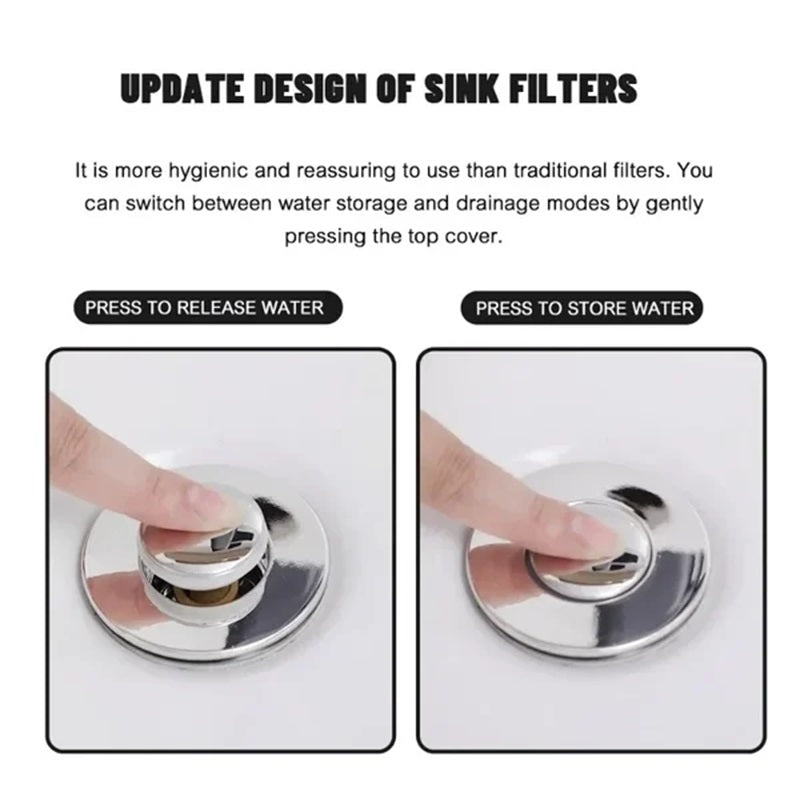 🎁 TODAY ONLY: Save 55% While Stocks Last! ✨ Upgrade Your Sink in 2 Seconds! ✨ Anti-Clogging Stainless Steel Filter 🛡️