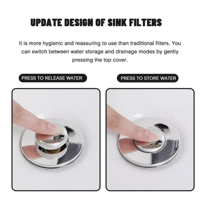 🎁 TODAY ONLY: Save 55% While Stocks Last! ✨ Upgrade Your Sink in 2 Seconds! ✨ Anti-Clogging Stainless Steel Filter 🛡️