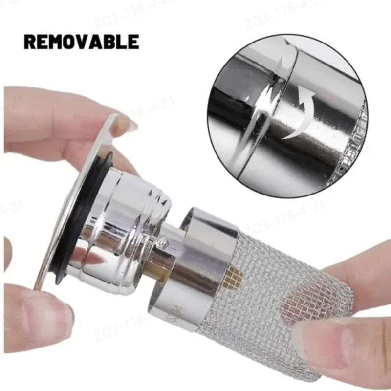 🎁 TODAY ONLY: Save 55% While Stocks Last! ✨ Upgrade Your Sink in 2 Seconds! ✨ Anti-Clogging Stainless Steel Filter 🛡️