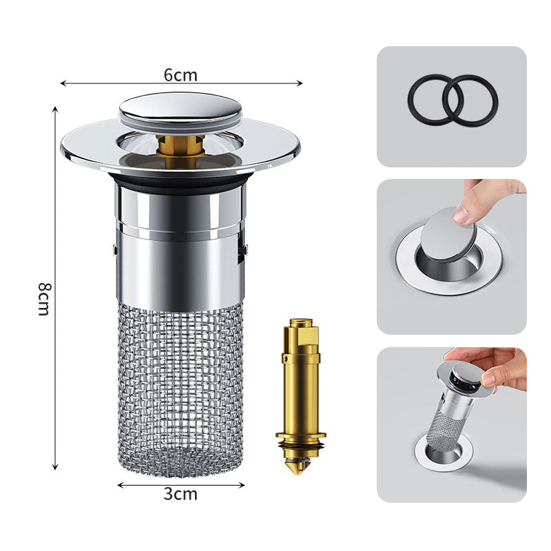 🎁 TODAY ONLY: Save 55% While Stocks Last! ✨ Upgrade Your Sink in 2 Seconds! ✨ Anti-Clogging Stainless Steel Filter 🛡️