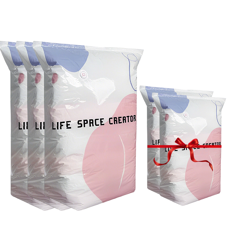 50% OFF Ends Soon! ⏳ Last Few Hours No-Pump Large Vacuum Compression Bags 🏡 Maximize Your Space NOW! 🚀💨
